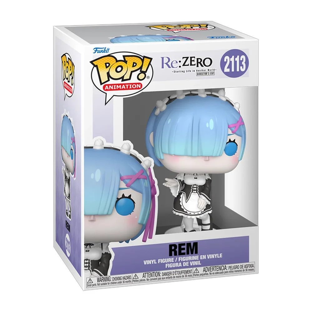 Re:ZERO Starting Life in Another World Funko POP! Rem Vinyl Figure W/ CH Chance Image 1