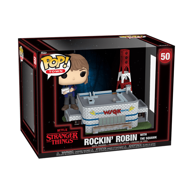 Stranger Things Rockin' Robin With The Squawk Funko POP Vinyl Image 1