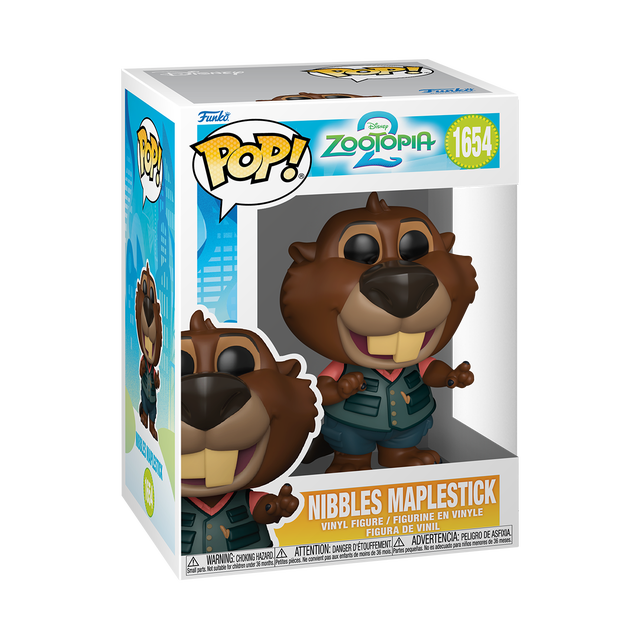 Disney Zootopia 2 Nibbles Maplestick Funko POP Vinyl