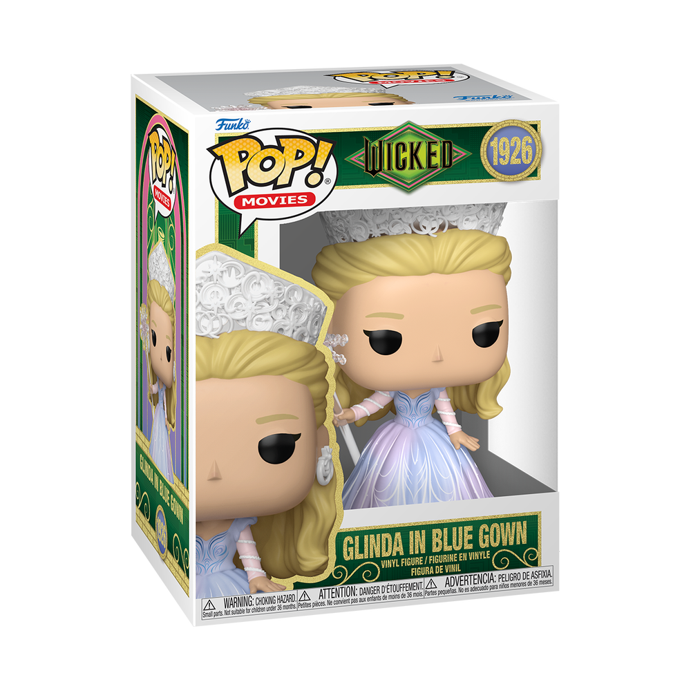 Wicked: For Good Glinda in Blue Gown Funko Pop Vinyl Image 1