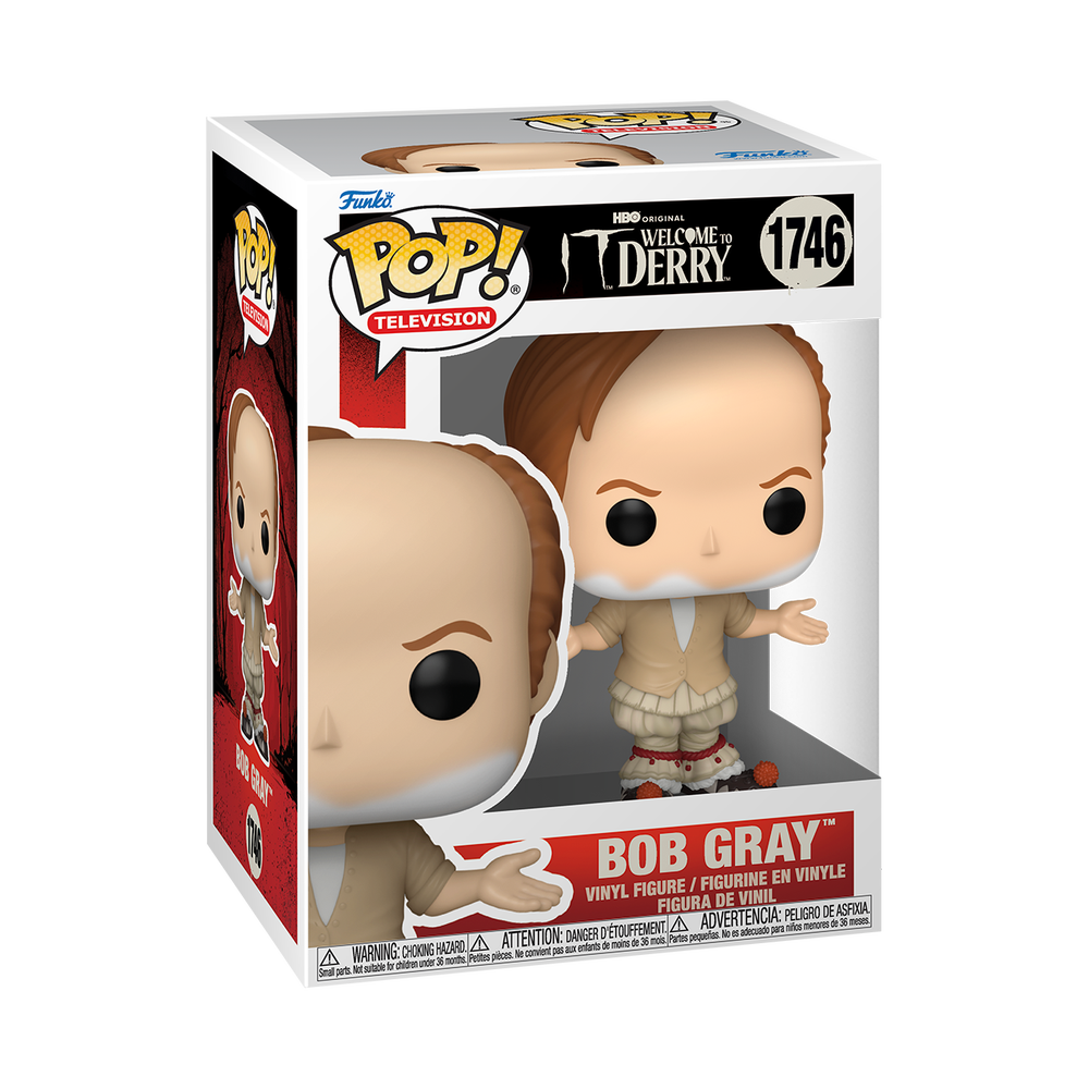 IT: Welcome to Derry Bob Gray Funko Pop Vinyl Image 1