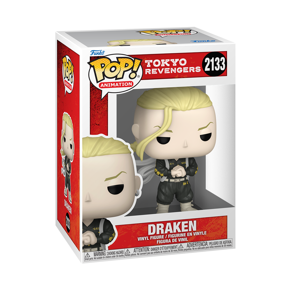 Tokyo Revengers Draken Funko Pop Vinyl Image 1