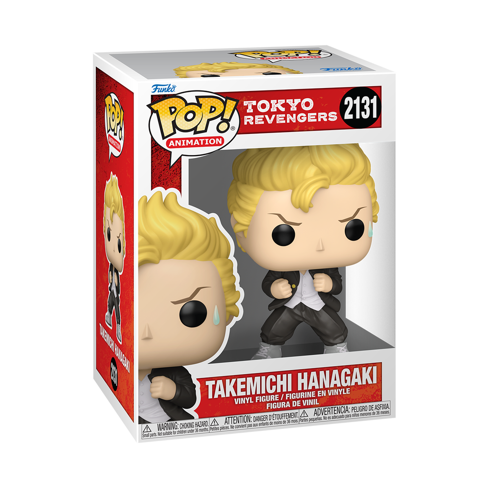 Tokyo Revengers Takemichi Hanagaki w/ Chance of Chase Funko Pop Vinyl Image 1