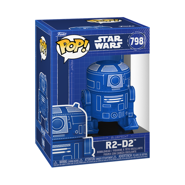 Star Wars R2-D2 (Blueprint) Funko Pop Vinyl