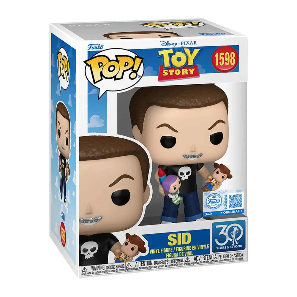 Toy Story Funko POP! Sid Phillips 30th Anniversary Vinyl Figure Image 1