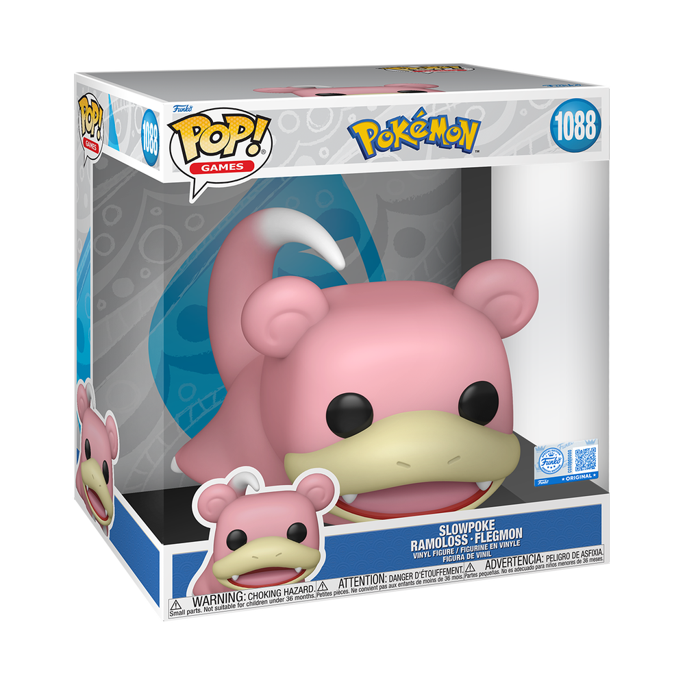 Pokémon Slowpoke Jumbo Pop Vinyl Image 1