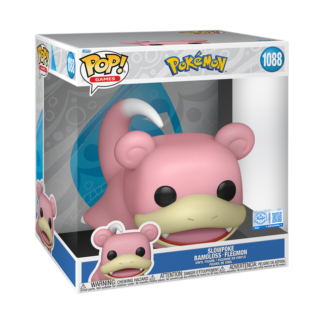Pokémon Slowpoke Jumbo Pop Vinyl