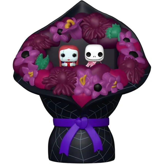 POP Bouquet TNBC Valentines Jack and Sally Funko POP Vinyl