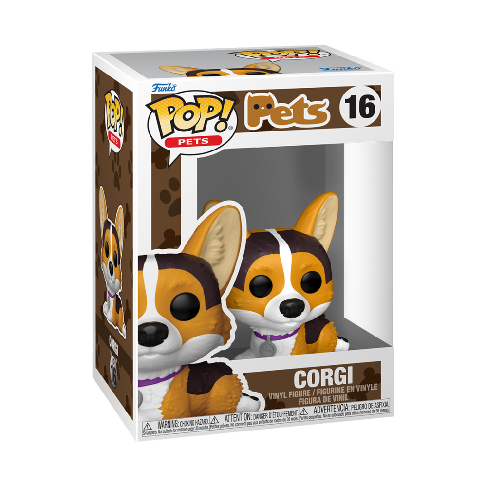 POP Pets Corgi Funko POP Vinyl Image 1