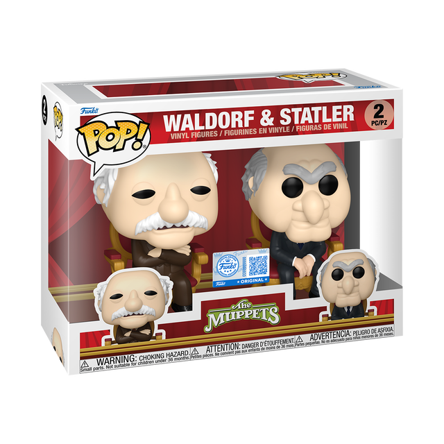 The Muppets Waldorf and Statler Funko Pop Vinyl