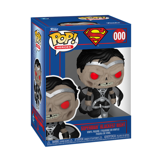 POP Heroes Superman Through the Ages Blackest Night Funko POP Vinyl