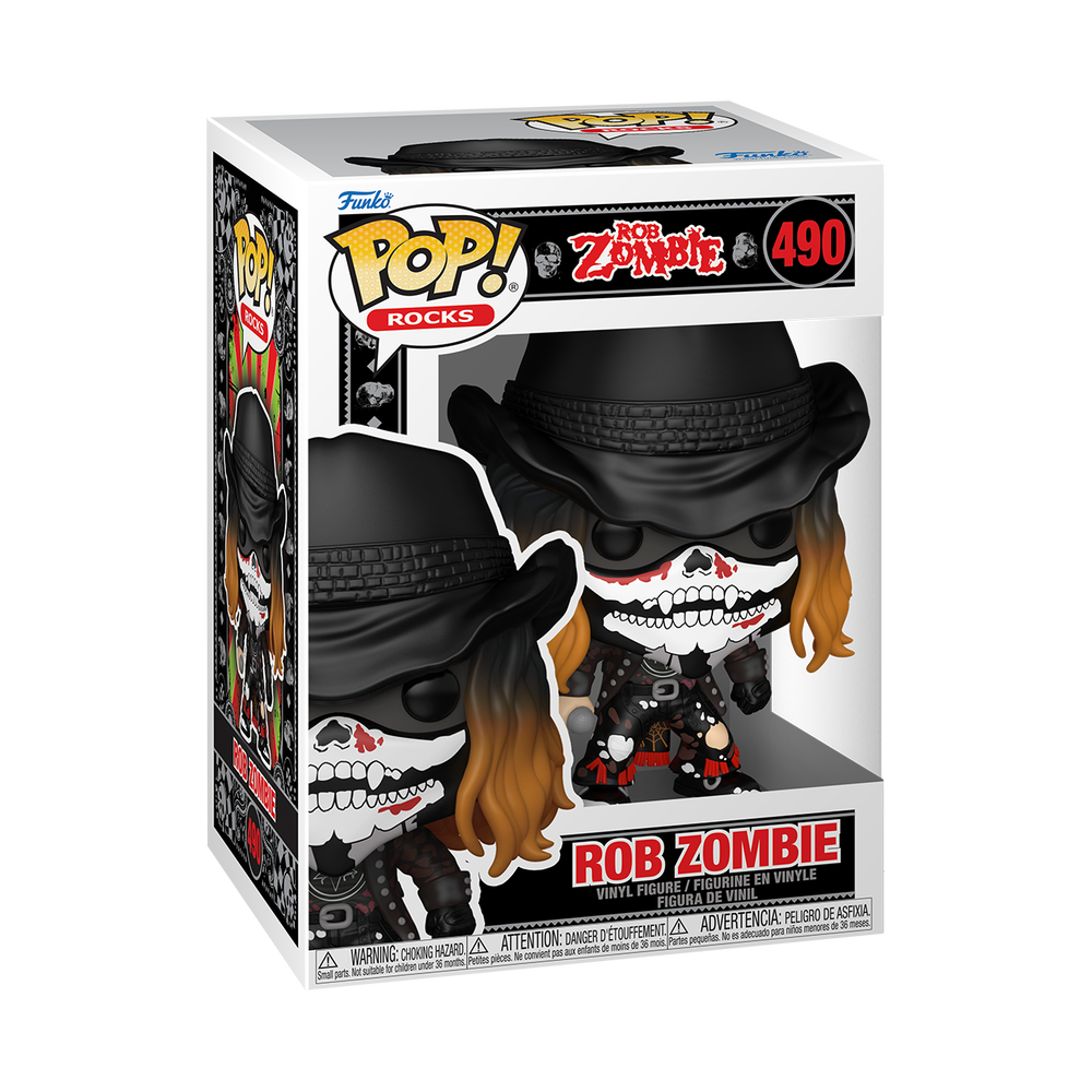 Rob Zombie with Bandana Funko POP Vinyl Image 1