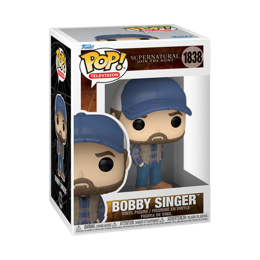 Supernatural Bobby Funko POP Vinyl Image 1