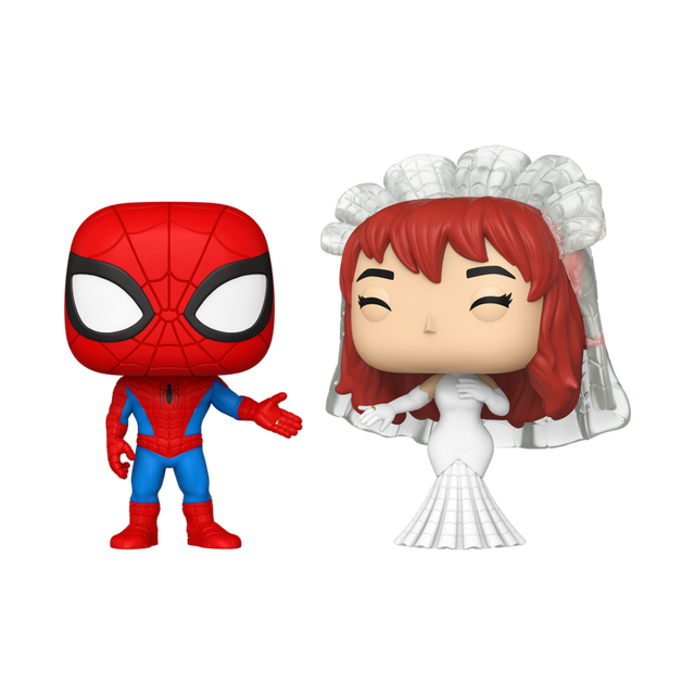 Superhero Couples Spider-Man & MJ Two Pack Funko POP Vinyl