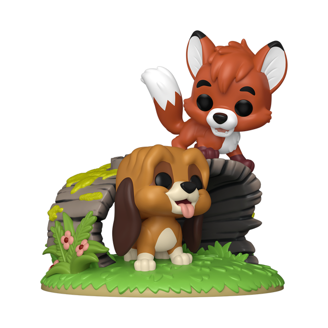 The Fox and the Hound Funko POP! Tod and Copper Moment Vinyl Figure