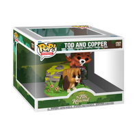 The Fox and the Hound Funko POP! Tod and Copper Moment Vinyl Figure