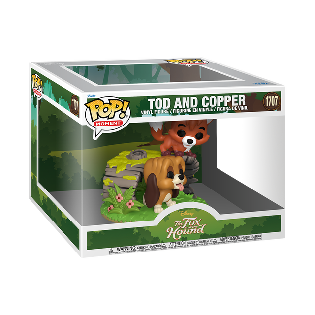 The Fox and the Hound Funko POP! Tod and Copper Moment Vinyl Figure