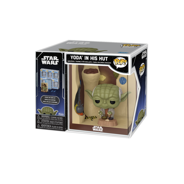 Star Wars Funko POP! Yoda Yodas Hut Nooks Vinyl Figure