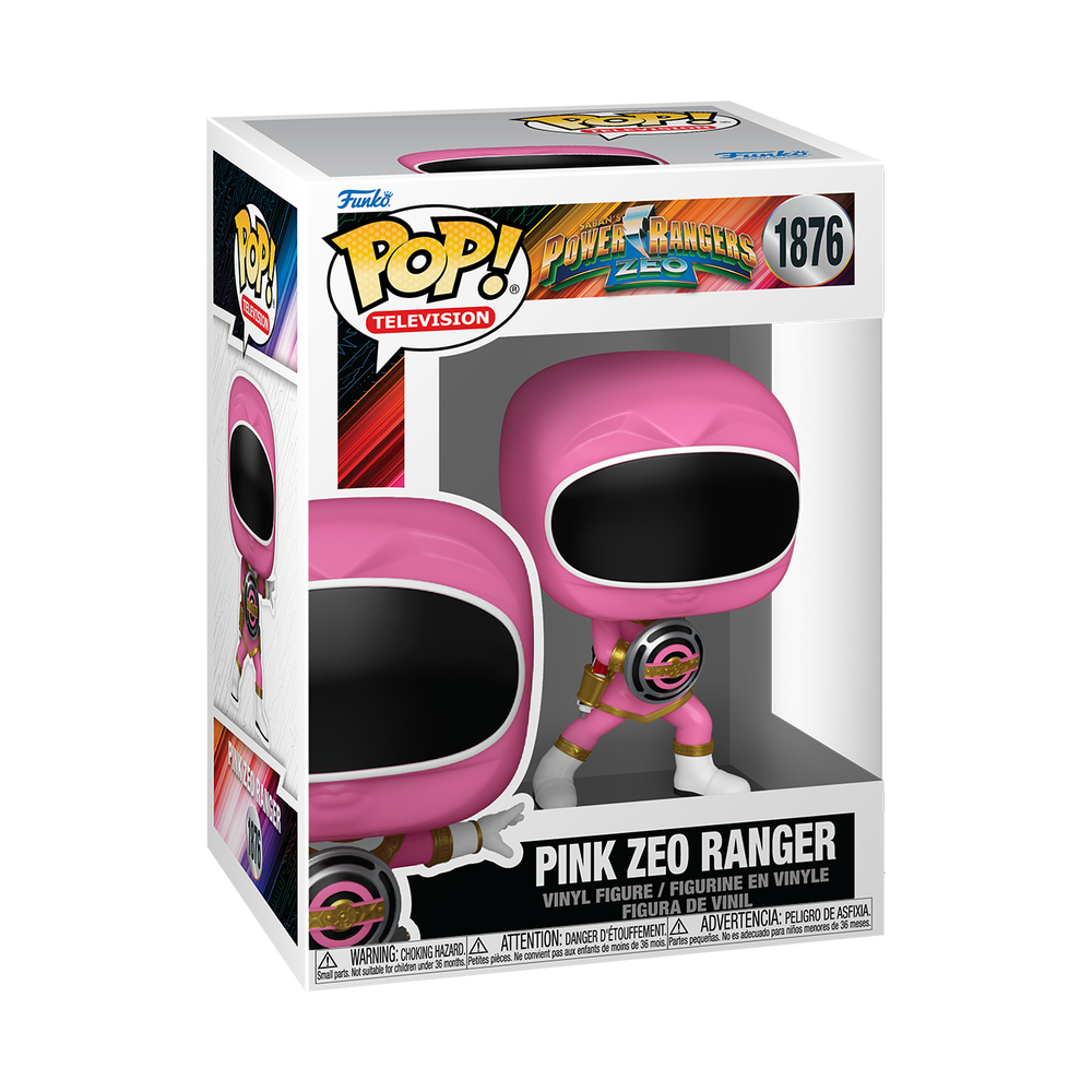 POP! TV: Power Rangers Zeo – Zeo Ranger Pink Funko POP! Vinyl Image 1