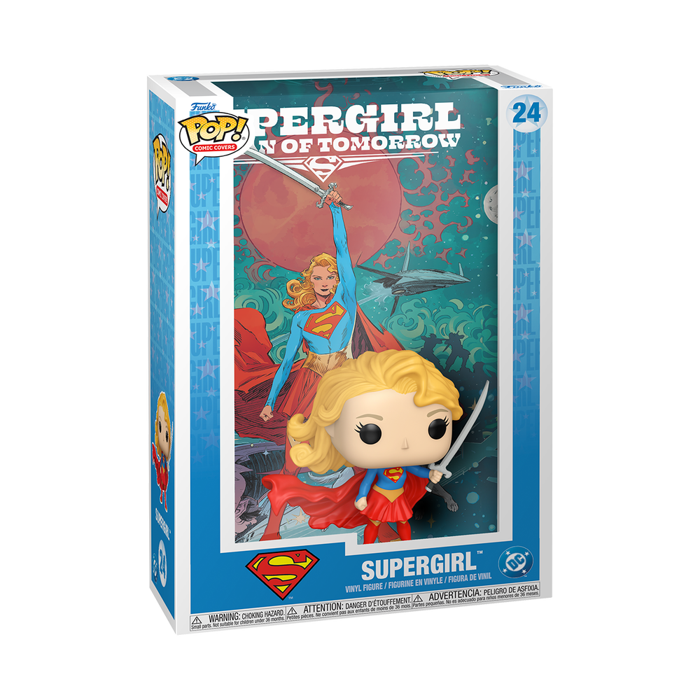 DC Comics Funko POP! Supergirl Comic Cover Vinyl Figure Image 1