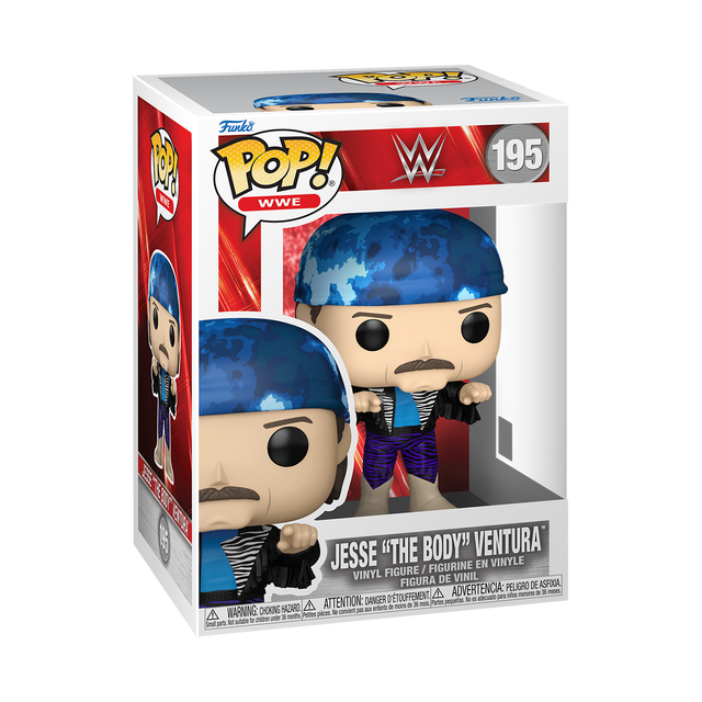 POP! WWE: Jesse “The Body” Ventura Funko POP! Vinyl
