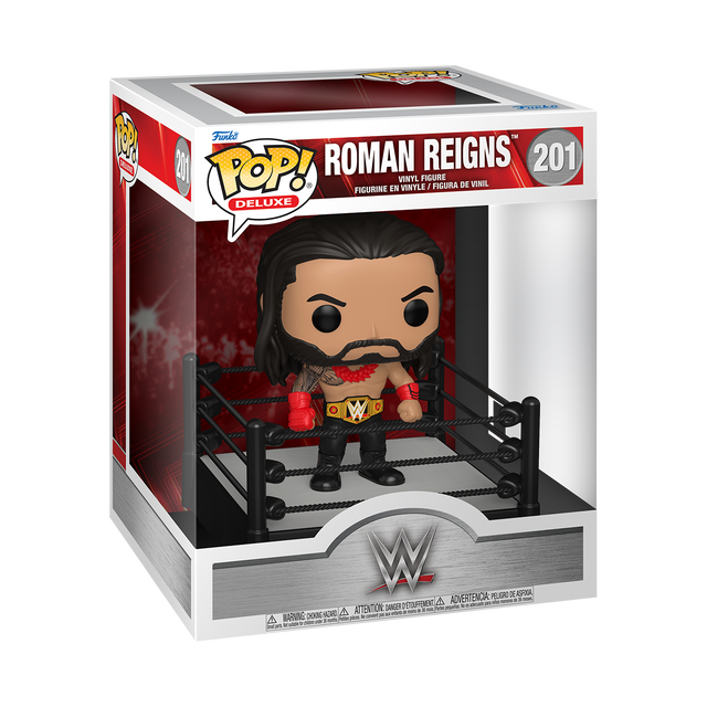 WWE Funko POP! Roman Reigns Deluxe In Ring Vinyl Figure
