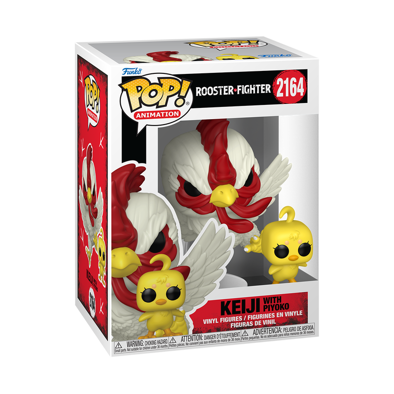 Rooster Fighter Keiji & Piyoko Funko POP Vinyl Image 1