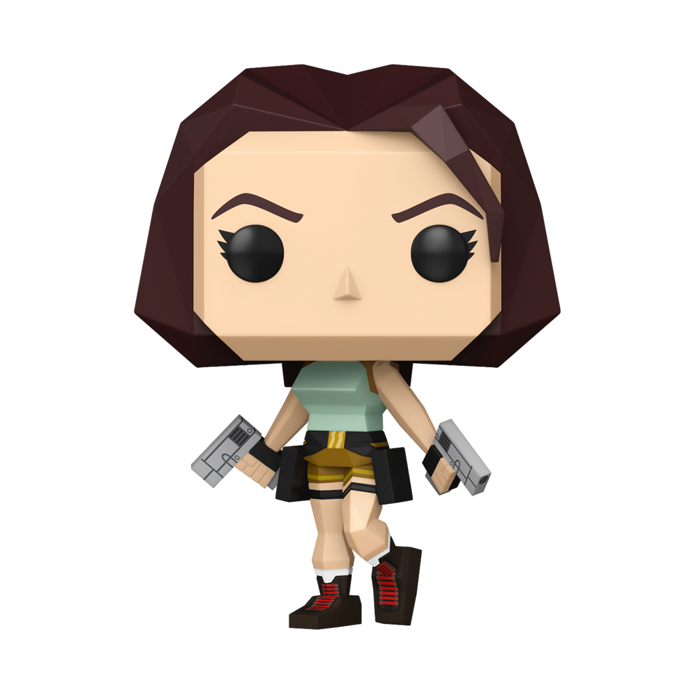 Pop! Games Tomb Raider Lara Croft (Polygon) Funko POP Vinyl Image 1