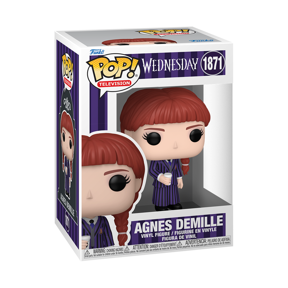 Wednesday Funko POP! Agnes DeMille Season 2 Vinyl Figure Image 1