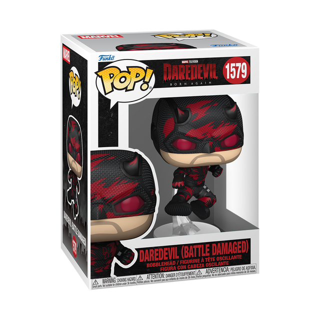 Daredevil Born Again Funko POP! Daredevil Battle Damaged Vinyl Figure