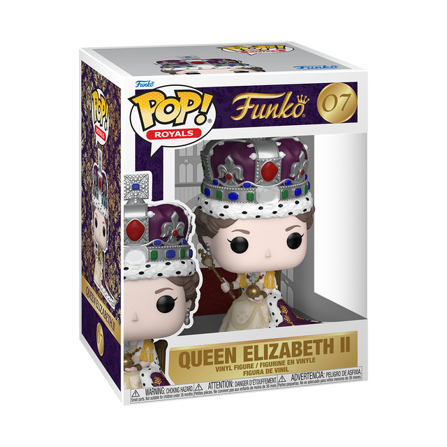 POP! Premium: QEII 100th – Queen Elizabeth II (Coronation) Funko POP! Vinyl