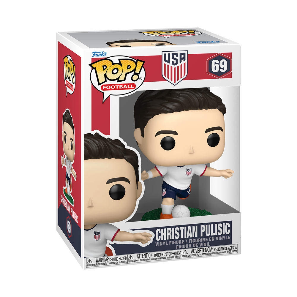 USMNT Funko POP! Christian Pulisic Vinyl Figure Image 1