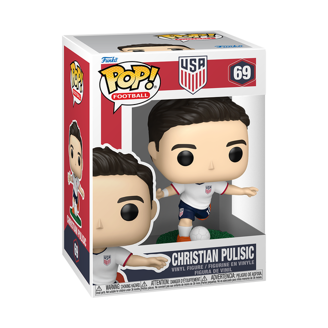 USMNT Funko POP! Christian Pulisic Vinyl Figure