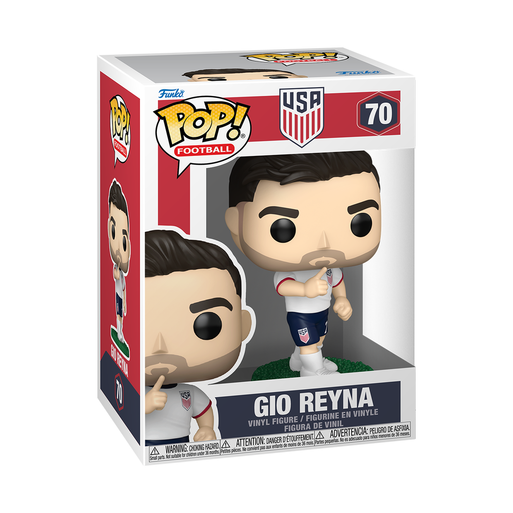 USMNT Funko POP! Giovanni Reyna Vinyl Figure Image 1
