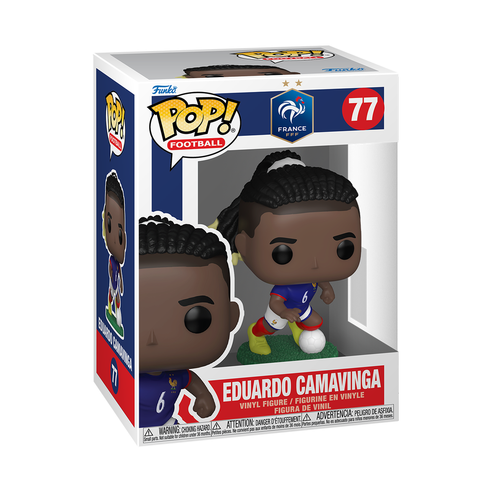 France National Football Team Funko POP! Eduardo Camavinga Vinyl Figure Image 1