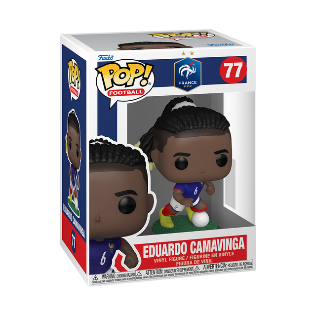 France National Football Team Funko POP! Eduardo Camavinga Vinyl Figure