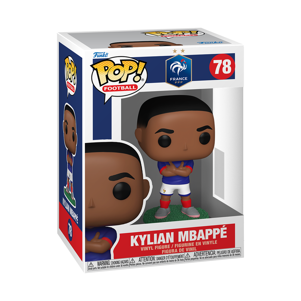 France National Football Team Funko POP! Kylian Mbappé Vinyl Figure Image 1