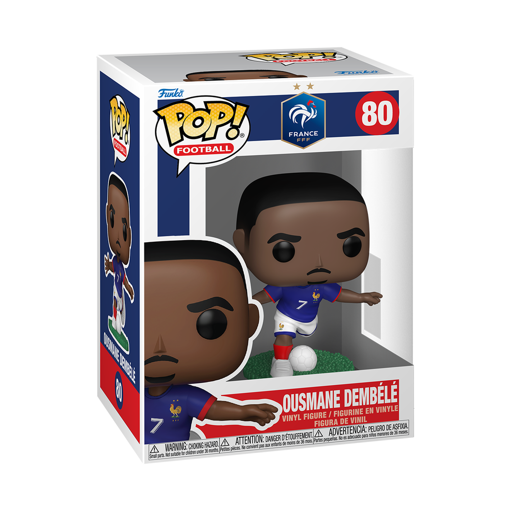 France National Football Team Funko POP! Ousmane Dembélé Vinyl Figure Image 1