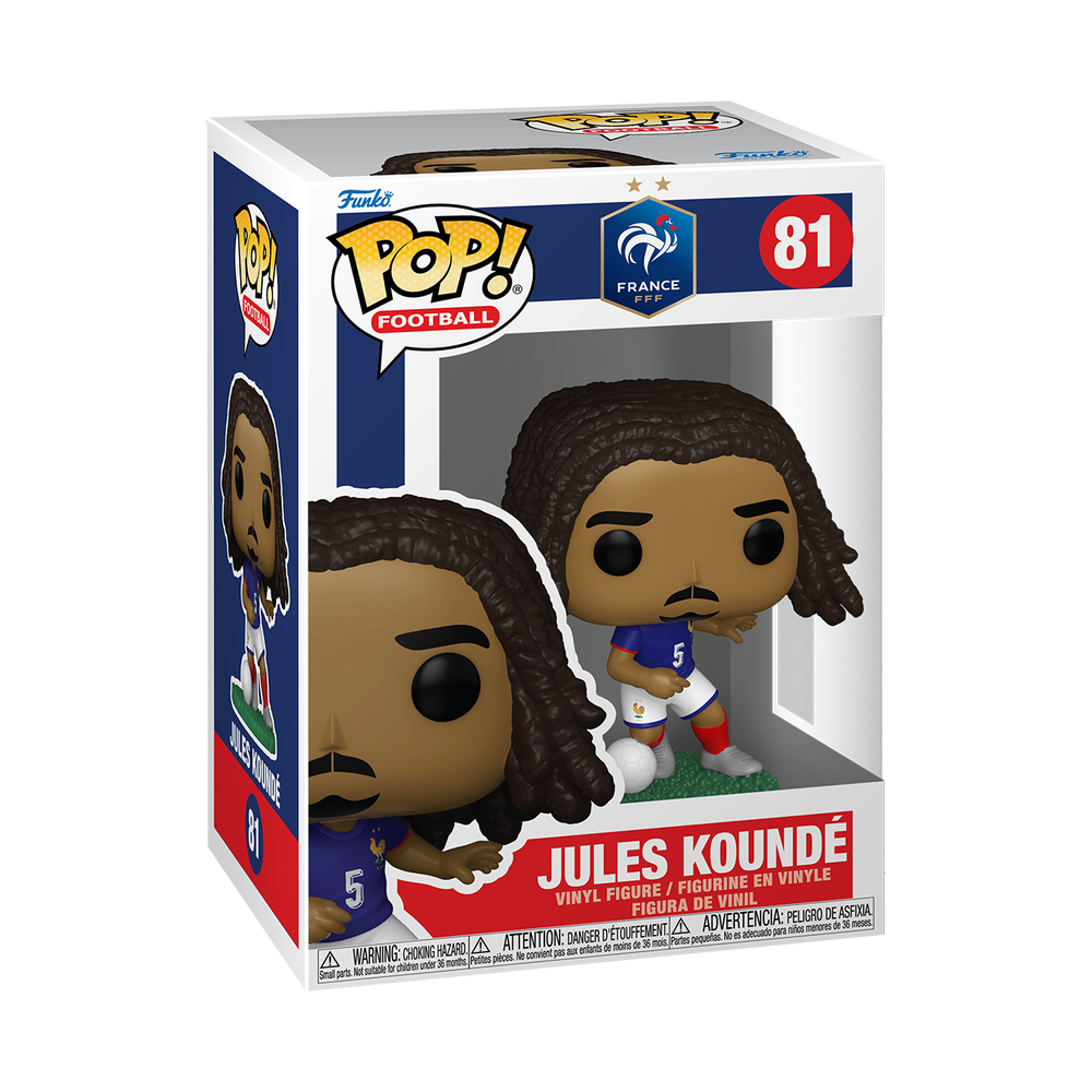France National Football Team Funko POP! Jules Kounde Vinyl Figure Image 1