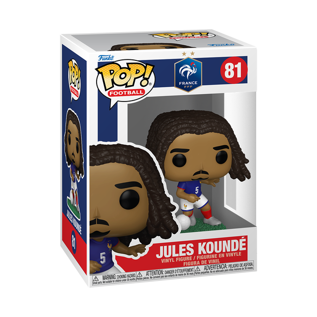 France National Football Team Funko POP! Jules Kounde Vinyl Figure