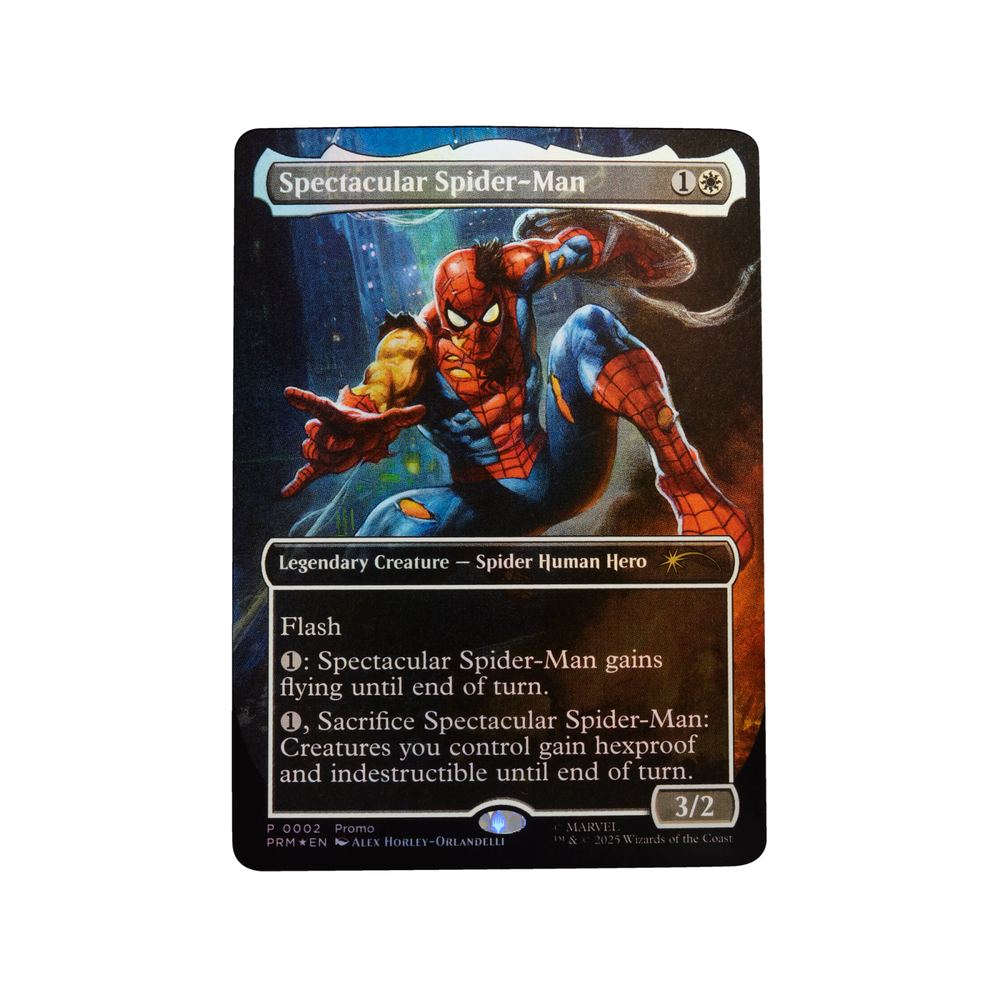 spider man figures with mtg cards Marvel Legends Series Magic: The Gathering Mary Jane Watson (Iron Spider), 6-Inch Spider-Man Action Figure & Exclusive Foil Collectible Card Game Trading Card : Toys & Games The Marvel action figure set comes with 7 accessories New Marvel Legends Spider-man action