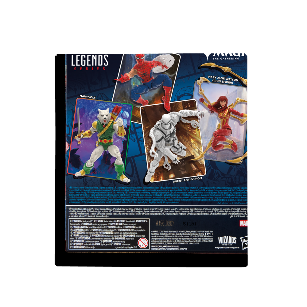 Hasbro Marvel Legends Spider-Man x Magic: The Gathering Spider-Man 6" Action Figure & Trading Card | Zavvi UK Hasbro Marvel Legends Spider-Man x Magic: The Gathering Spider-Man 6" Action Figure & Trading Card | Zavvi UK