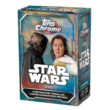 2025 Topps Chrome Star Wars Value Box (8 Packs)