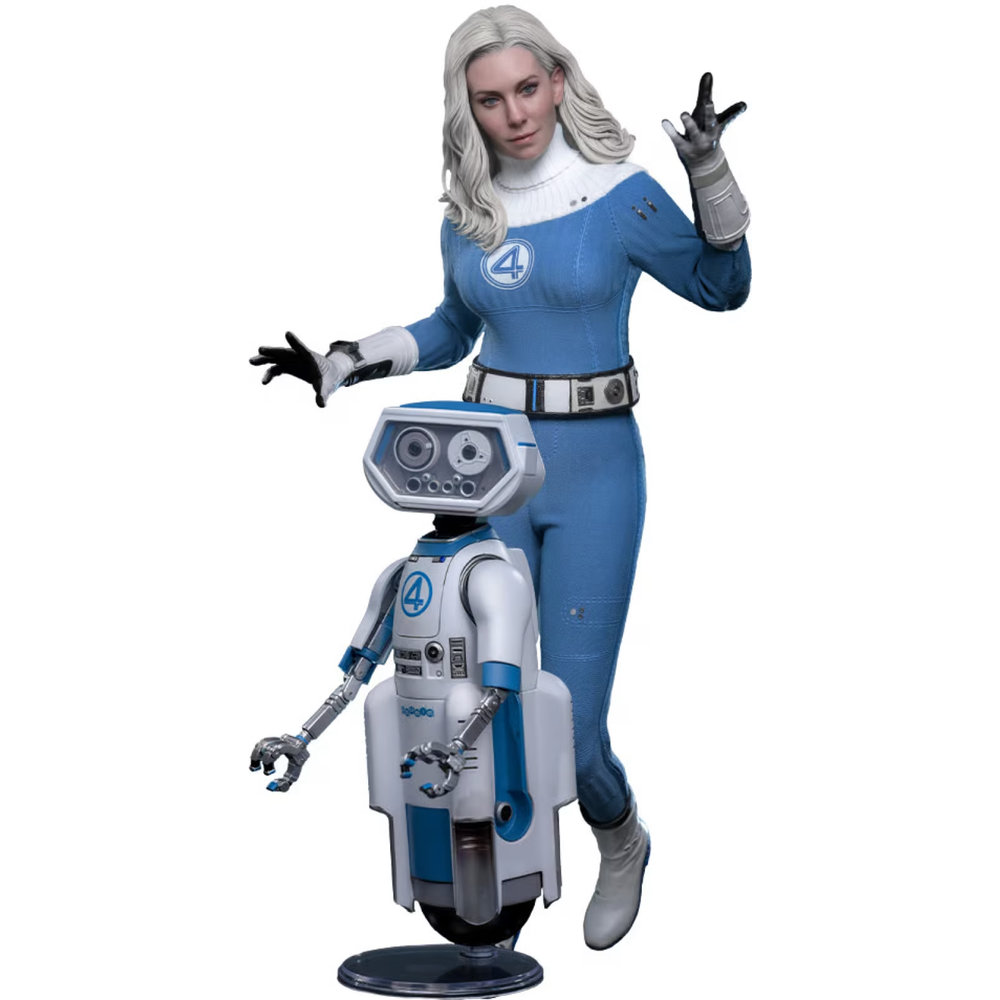 Hot Toys 1/6 Invisible Woman and H.E.R.B.I.E. - The Fantastic Four - First Steps Image 1