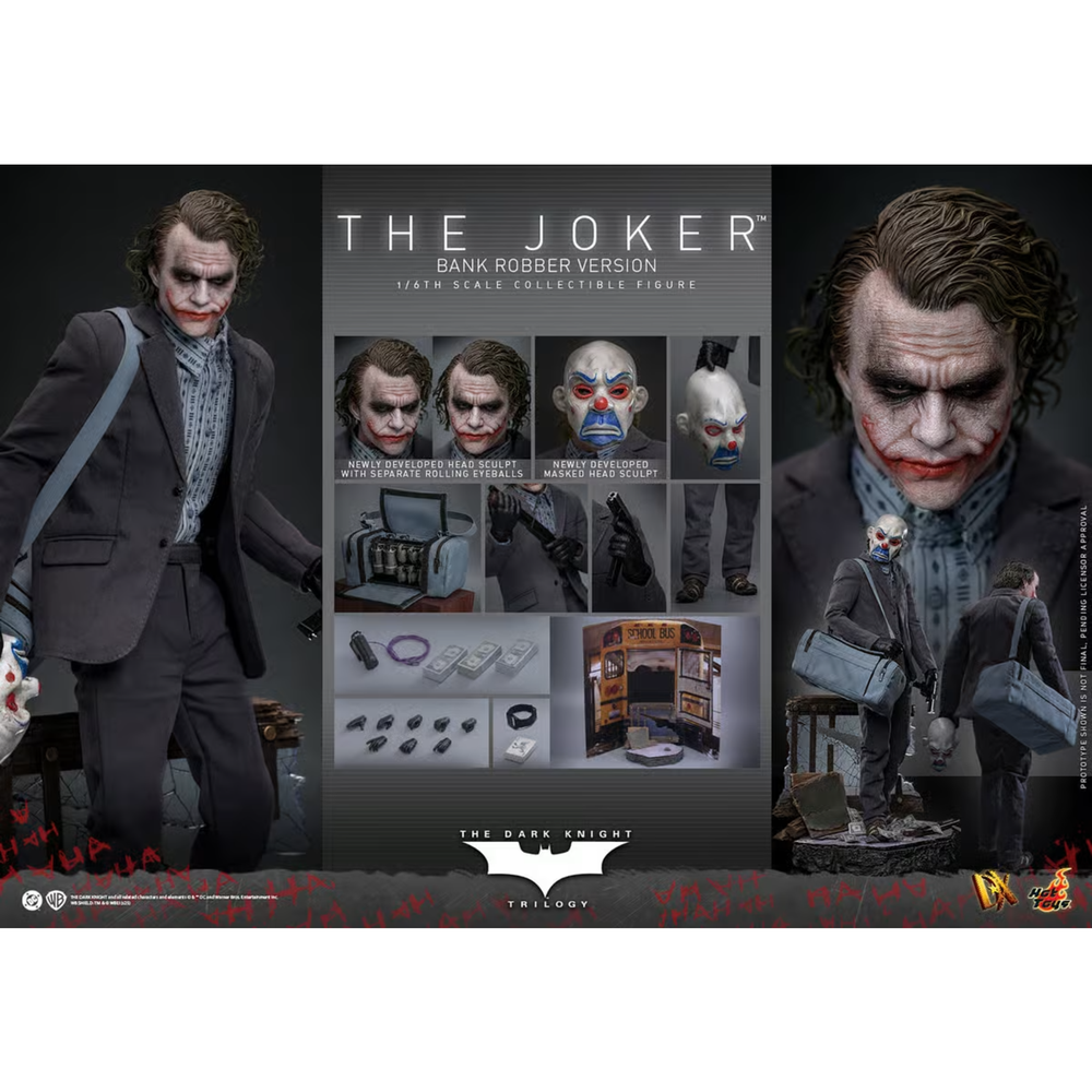 The Dark Knight Trilogy Cosbi Mini Figure The Joker 8 cm Hot Toys The Dark Knight Trilogy Cosbi Mini Figure The Joker 8 cm Hot Toys