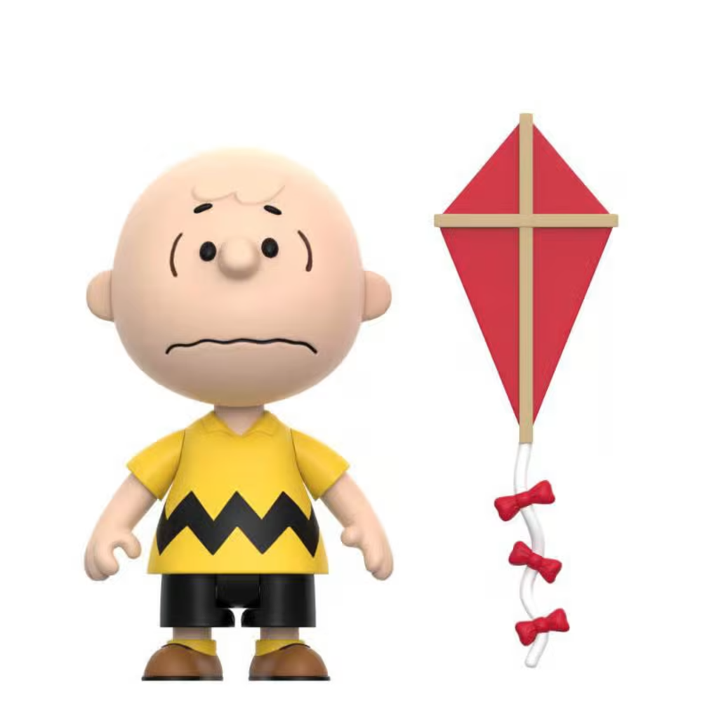 Super7 Charlie Brown and the Kite-Eating Tree ReAction Figure with Diorama Box Image 1