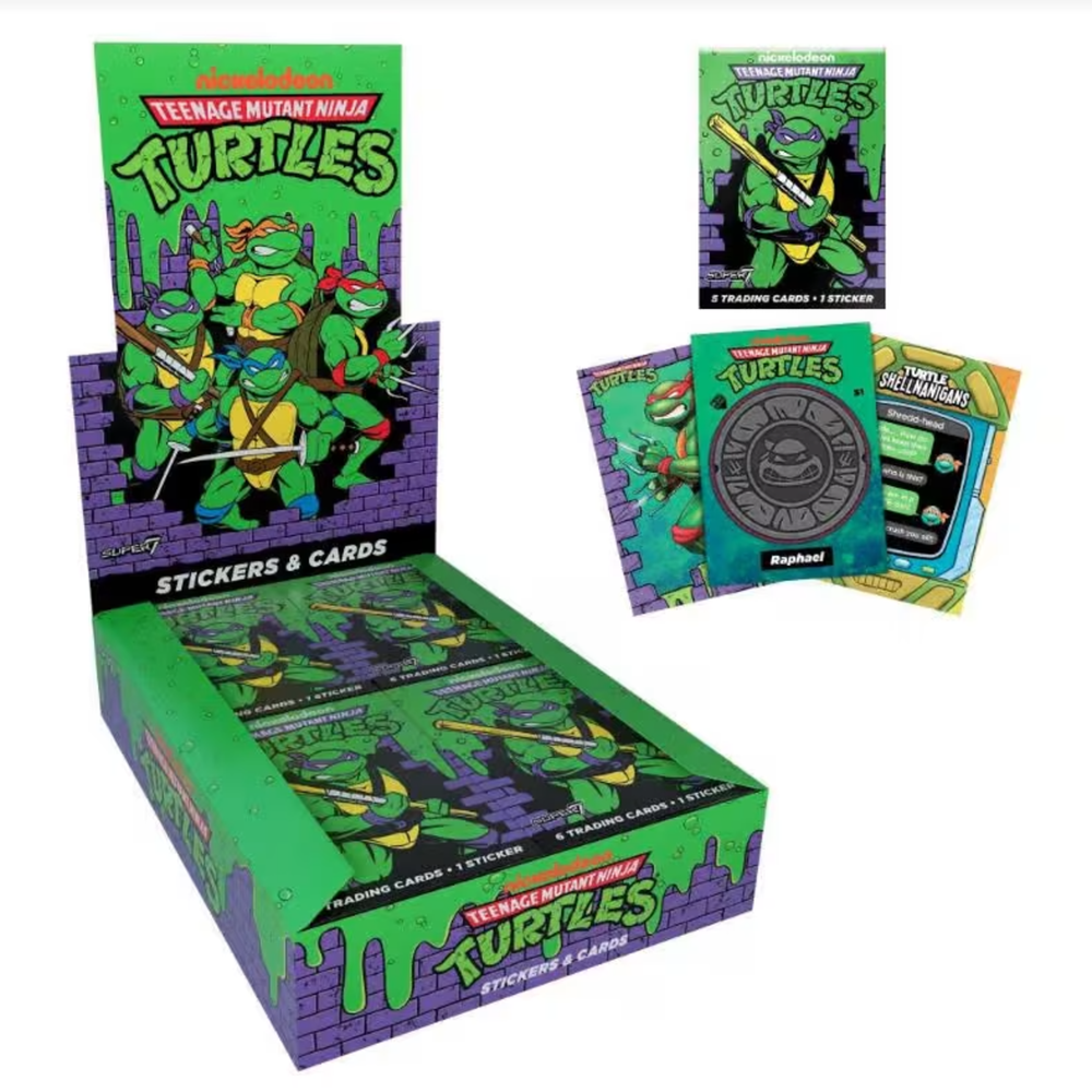 Super7 Teenage Mutant Ninja Turtles Wax Packs Trading Cards | Zavvi UK Super7 Teenage Mutant Ninja Turtles Wax Packs Trading Cards | Zavvi UK