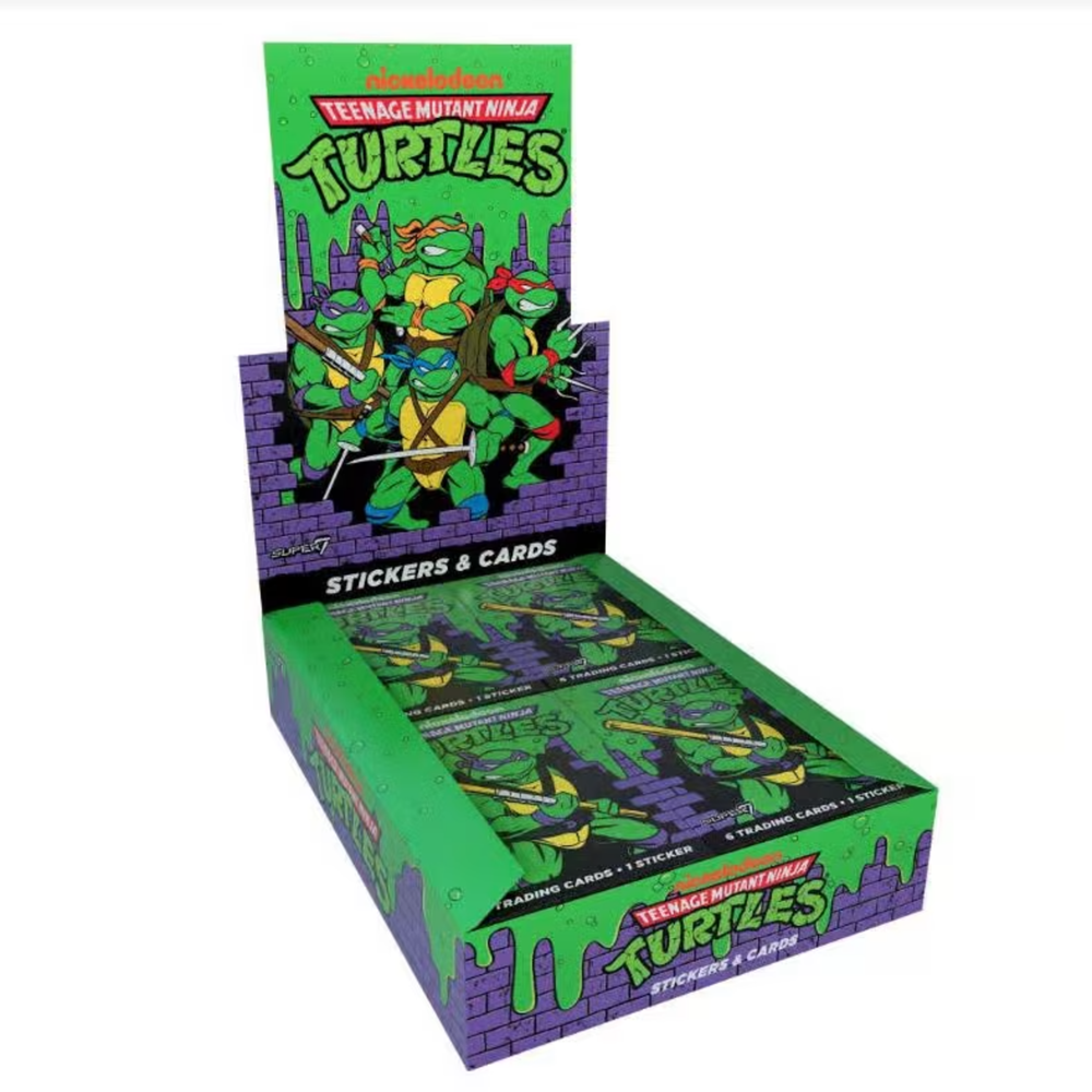 Super7 Teenage Mutant Ninja Turtles Wax Packs Trading Cards Image 1