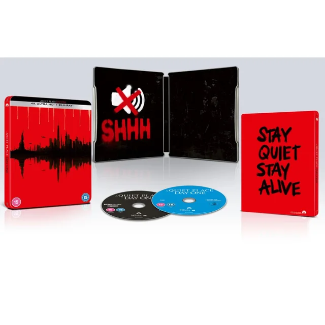 A QUIET PLACE DAY ONE 4K Ultra HD & Blu-ray STEELBOOK