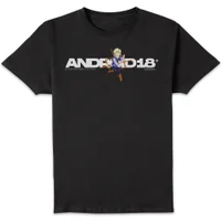 Dragon Ball Z Android 18 Unisex T-Shirt - Black - undefined undefined